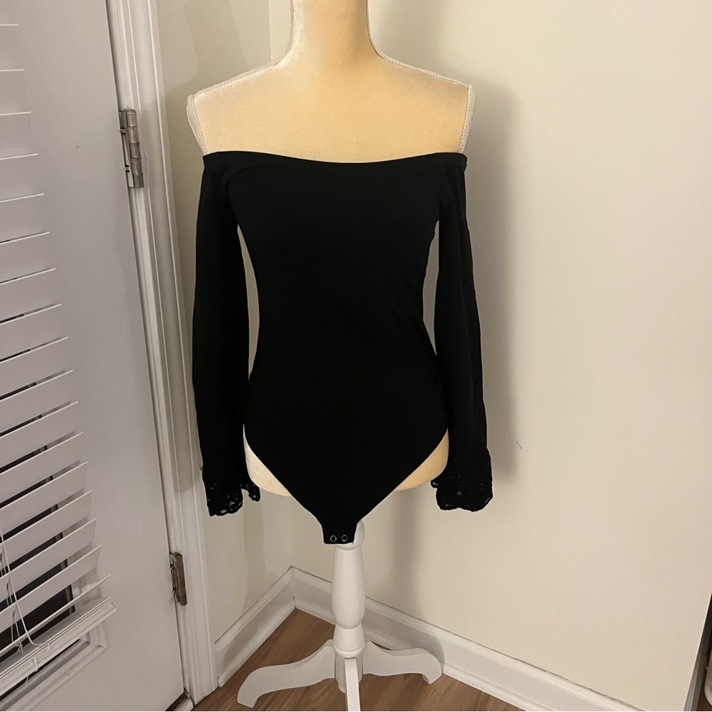 EXPRESS Off The Shoulder Bodysuit